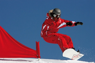  Snowboard en los Altos Alpes en Chaillol